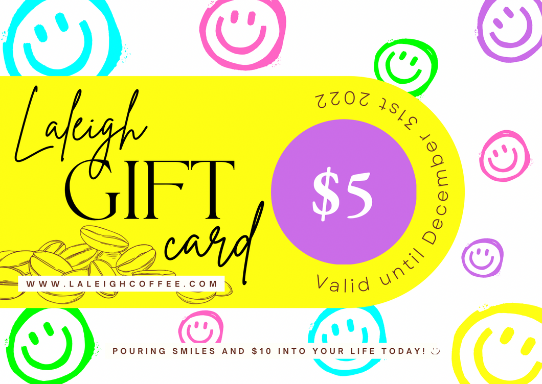 Laleigh Gift Card